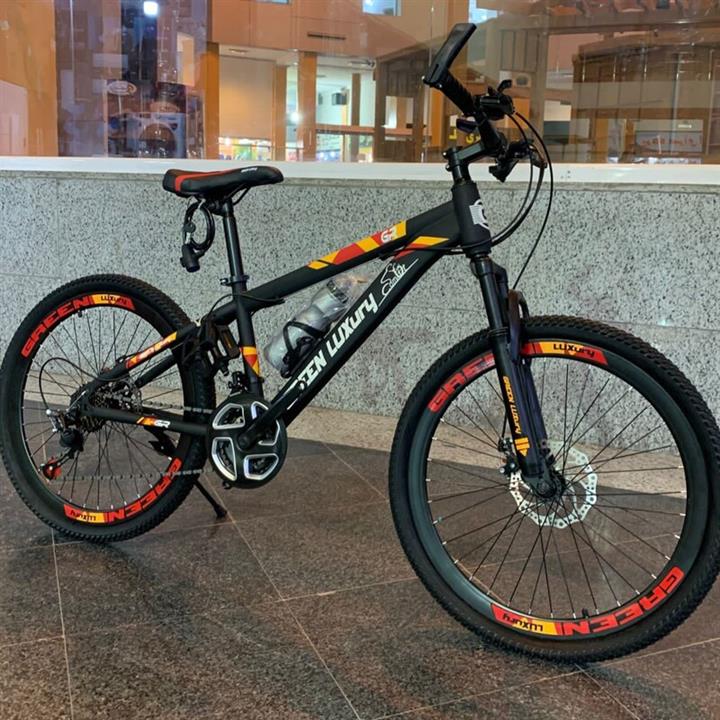 دوچرخه سایز 26 GREEN با کیفیت تمام حرفه ای